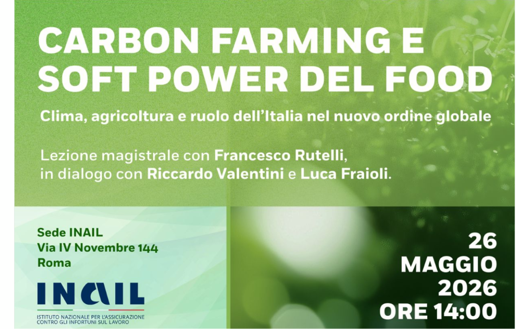Carbon Farming e Soft Power del Food
